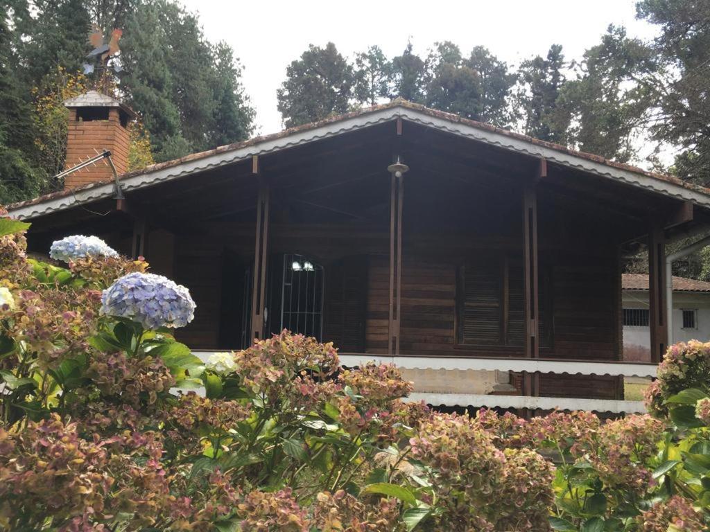 Confortavel Casa Com Lareira 10Min Capivari Campos do Jordão Buitenkant foto