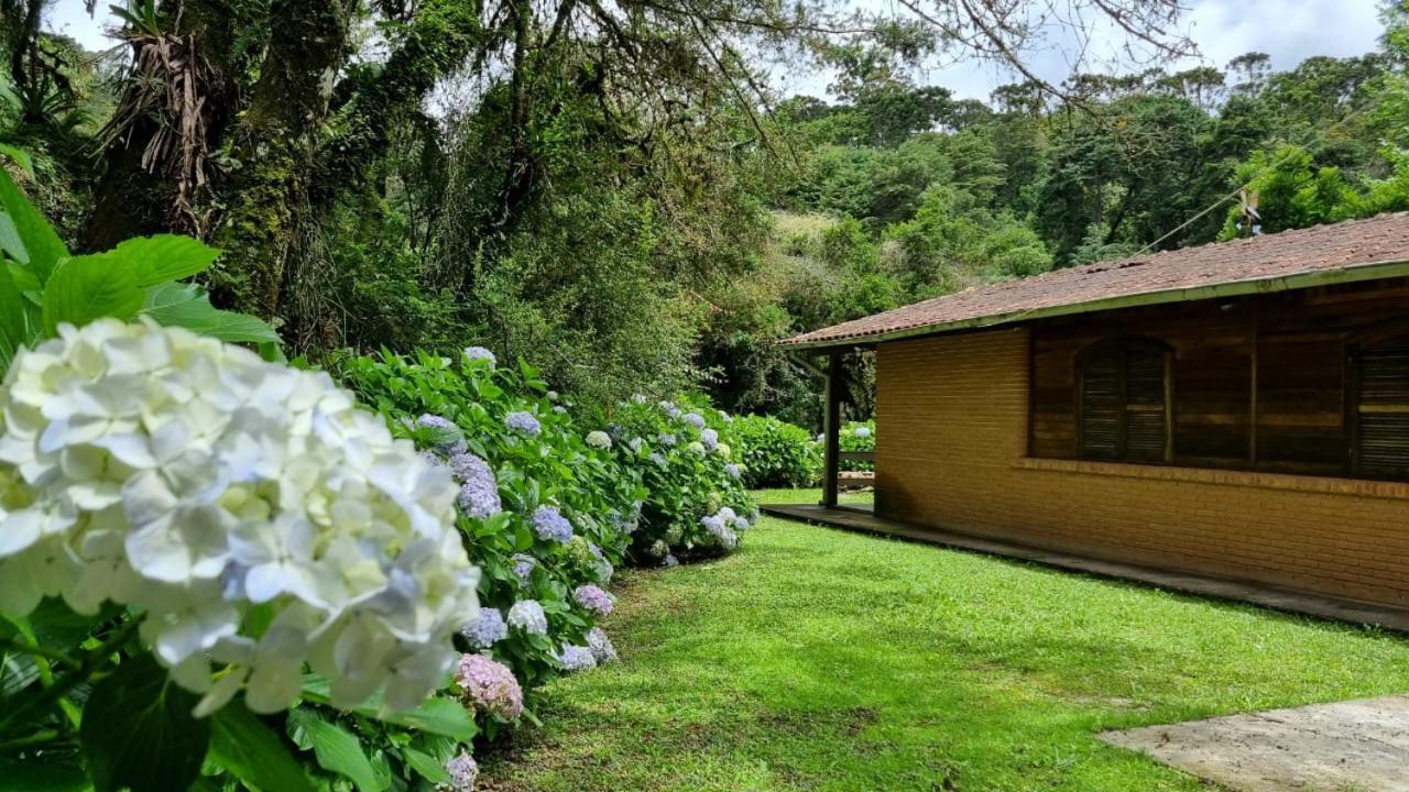 Confortavel Casa Com Lareira 10Min Capivari Campos do Jordão Buitenkant foto