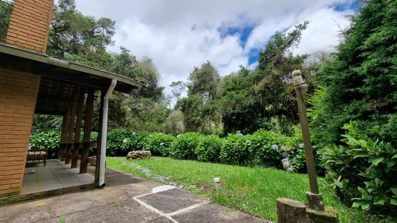 Confortavel Casa Com Lareira 10Min Capivari Campos do Jordão Buitenkant foto